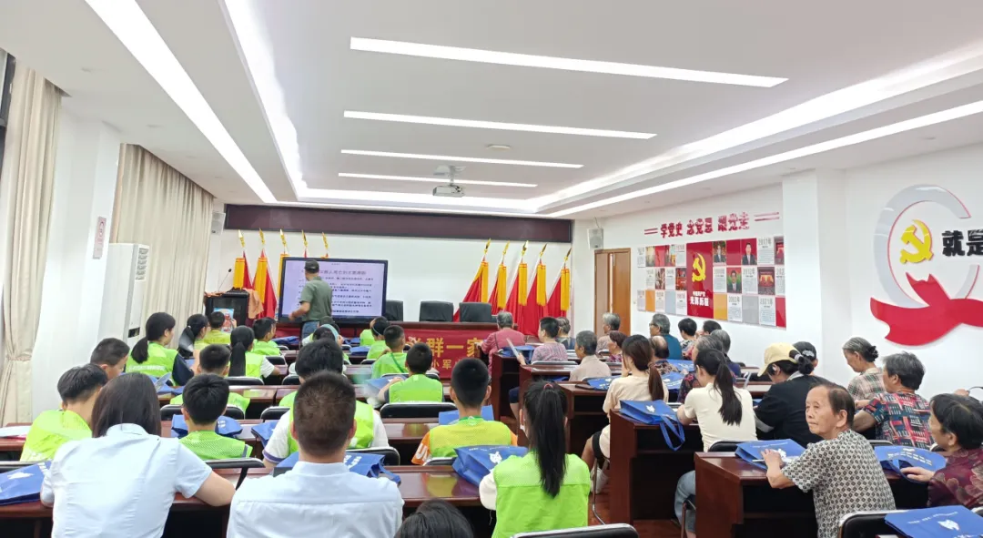 HY豪运国际(中国区)官方网站集团武汉誉腾职业培训学校联合军山街道多社区开展燃气安全系列活动